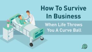 divi chat ep 235 - how to survive in business when life throws you a curve ball